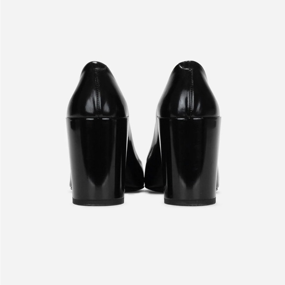 Pierre Hardy Leather Block Heel Pointed Toe Pump - Picture 3 of 9